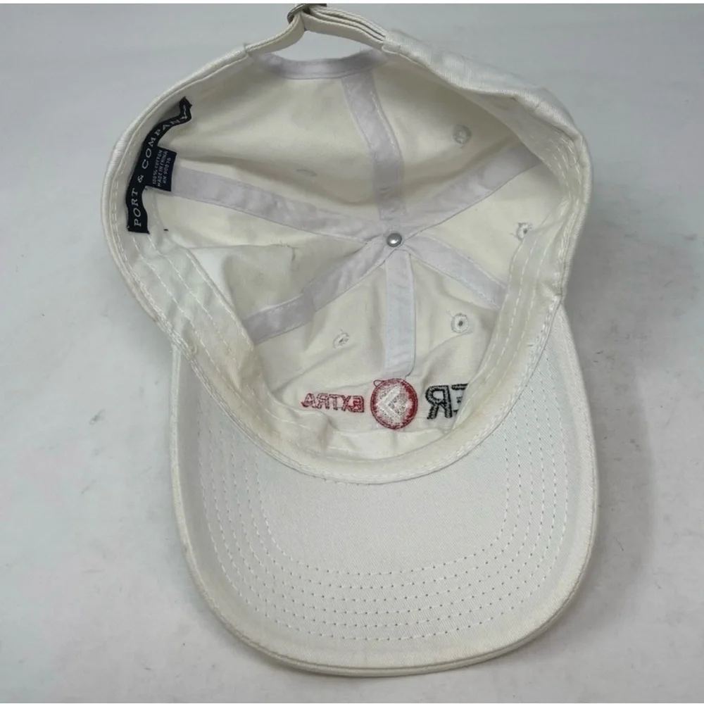 ER TV SERIES Men’s White ER EXTRA Baseball Cap Autograph Signature Memorabilia